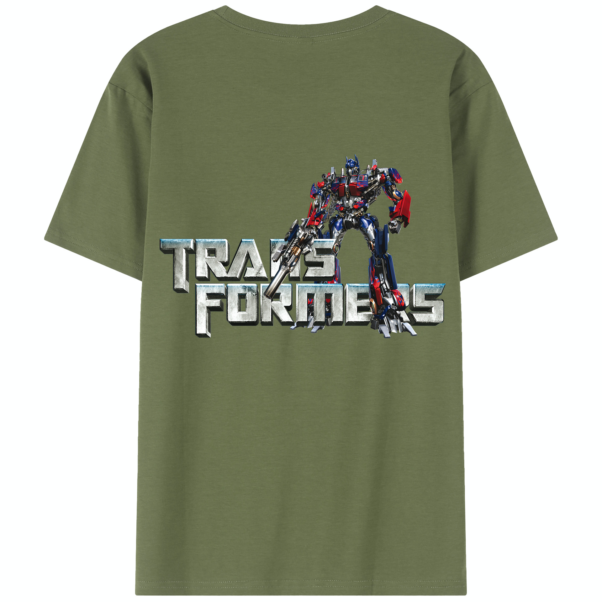（画像用）  綿100％半袖Tシャツ（背面プリント）